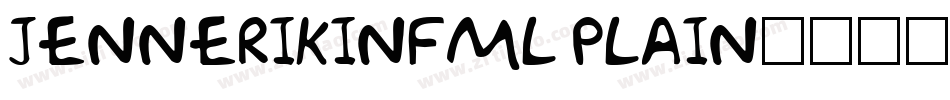 JennerikInfml Plain字体转换